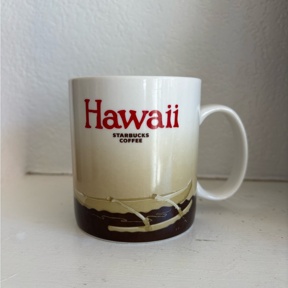 Starbucks Hawaii Mug - Cream and Brown